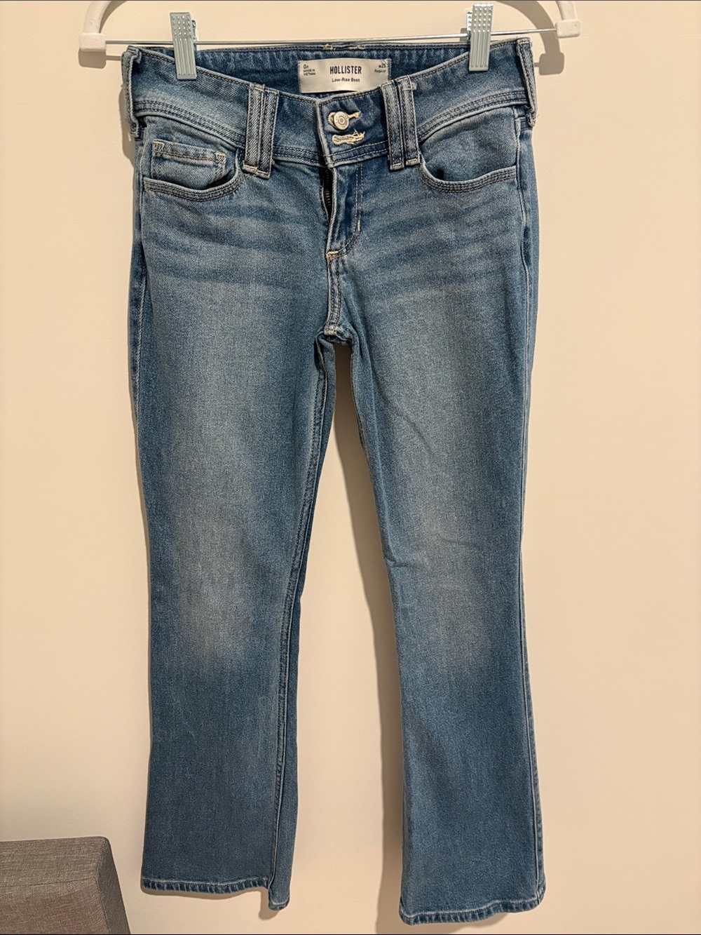 Hollister Light Wash Flare Jeans
